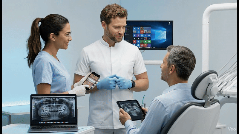 Dental Studio Pro compatible Windows, Mac, iOS et Android